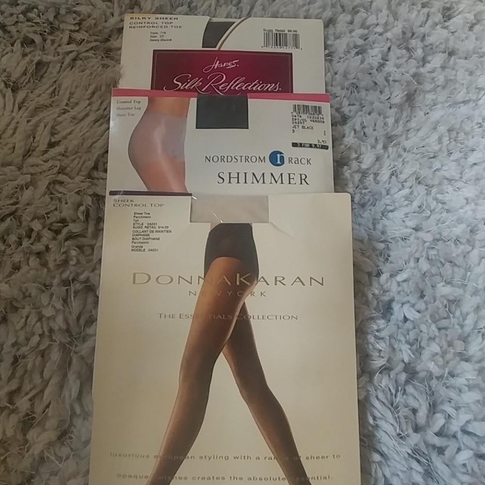 DK, Nordstrom, Hanes hose